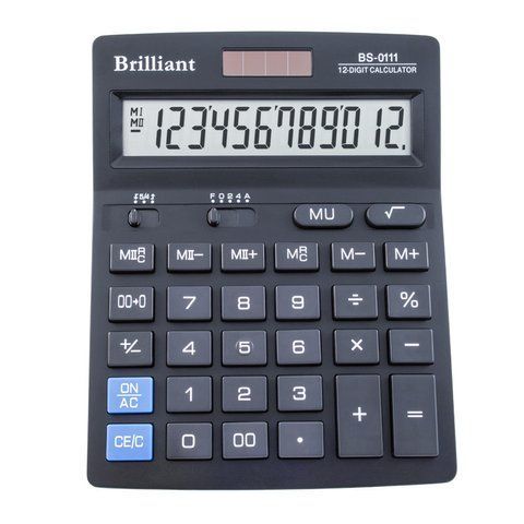 Калькулятор Brilliant BS-0111, 12 розрядів BS-0111 фото