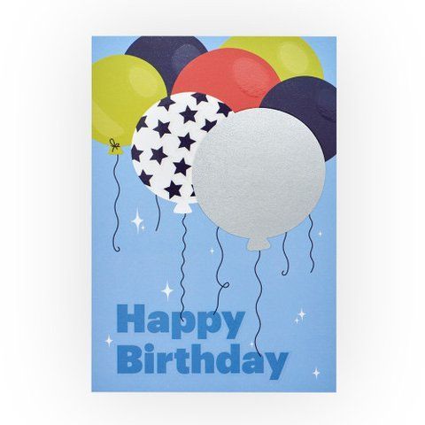 Вітальні листівки з Скретчем Happy Birthday px-011713 фото