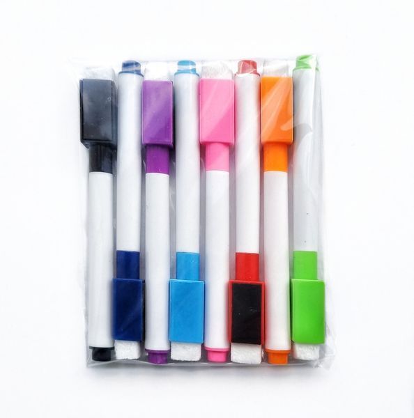 Набір маркерів для маркерних дошок з магнітом, 8 кольорів №2 px-00199-2 фото