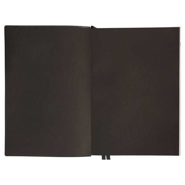 Щоденник А5 Leo Planner датований 2026 "Velvet", м'який, чорний, 368 сторінок 252638 фото