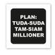 3D-стікер "Plan: tuda-suda" SX-208 фото 2
