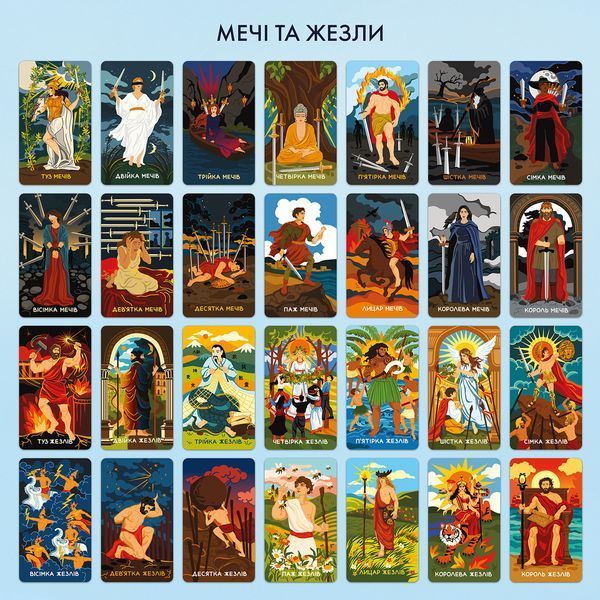 Карти Таро &laquo;Міфологічне Таро: Світові Боги&raquo; orner-3279 фото