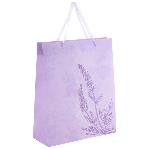 Пакет пластиковий подарунковий 32х27см, Lavender-3 8504-35-a фото