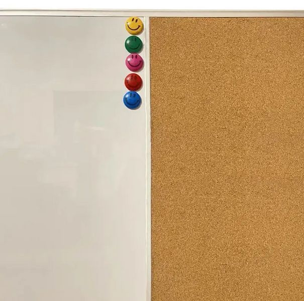 Дошка корково-маркерна, 60 на 90 см UkrBoards UB60x90WС UB60x90WС фото