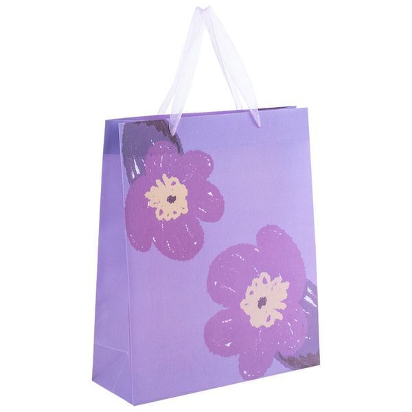 Пакет пластиковий подарунковий 32х27см, Lavender-4 8504-36-a фото