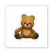 Объемная наклейки "Sweet teddy" SX-295 фото 1