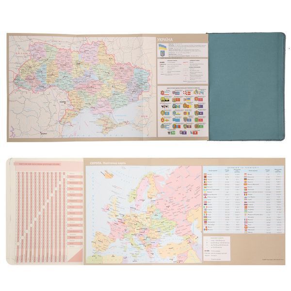 Ежедневник А5 Leo Planner недатированный "Vibe", твердый, дымчато-голубой, 320 страниц 252697 фото
