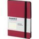 Книга записна Partner Soft, 125*195, 96арк, крап, червона 8310-05-A фото 2