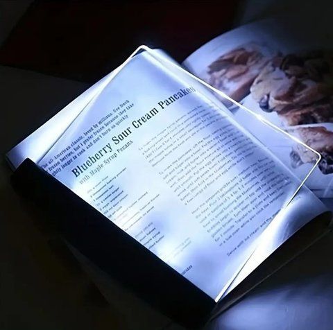 LED-лампа-планшет для читання з захистом очей на батарейках, чорна УЦІНКА!!! px-00481-02 фото