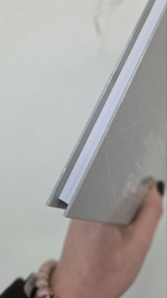 Книга записна А4 Freedom, 96арк., кліт., cіра УЦІНКА!!! 8422-550-a фото