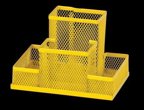 Приладдя настільне 153x102x100мм, металеве, жовтий, KIDS Line ZB.3116-08 фото