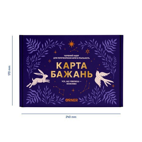 Набір для створення карти бажань &laquo;Усе можливо&raquo; orner-3544 фото