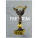 Книга записна А4 Freedom, 96арк., кліт., cіра УЦІНКА!!! 8422-550-a фото 1