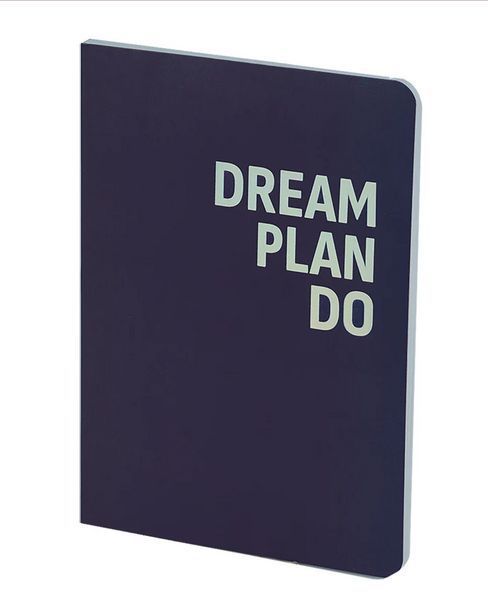 Книга записна Axent Motivation 8700-16-A, A5, 80 аркушів, клітинка, Dream 8700-16-A фото