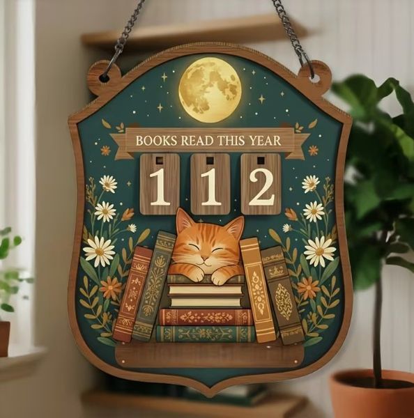 Трекер для прочитаних книг "Книжкова киця" px-01154 фото