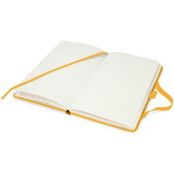Книга записная Partner, 125*195, 96 л, точка, желтая 8306-08-A фото