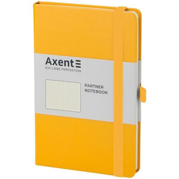 Книга записная Partner, 125*195, 96 л, точка, желтая 8306-08-A фото