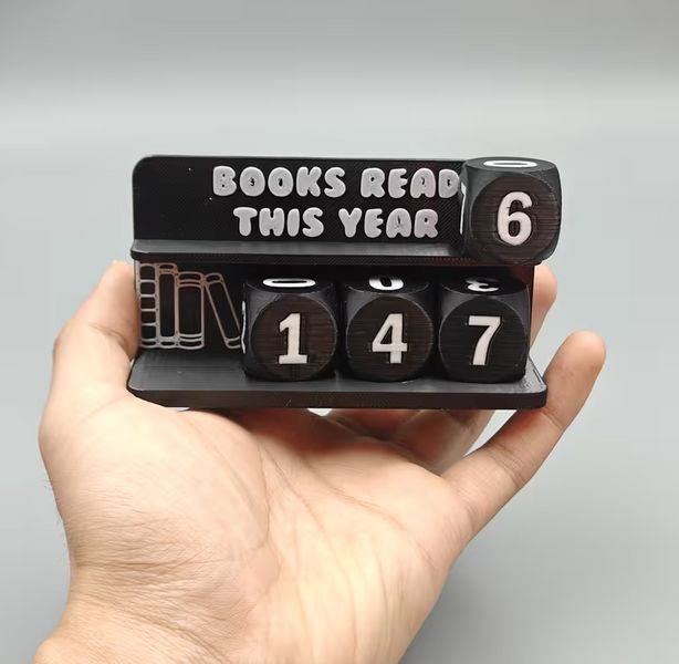 Трекер для прочитаних книг, пластиковий, рожевий px-01146 фото