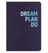 Книга записна Axent Motivation 8700-16-A, A5, 80 аркушів, клітинка, Dream 8700-16-A фото 1