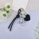 Брелок "Balloon Dog", з чорним сердечком px-01166 фото 1