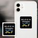 3D стікер "Вірю в ЗСУ" SX-127 фото 1