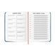 Щоденник читацький &laquo;Keep calm and read on&raquo; синій orner-3032 фото 3