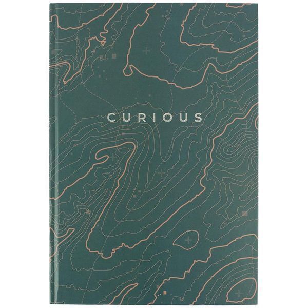 Книга записна у твердій обкладинці, Earth colors, Curious, Формат А4, 96 аркушів у клітинку 8422-577-A фото