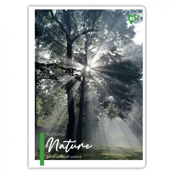 Зошит для записів Yes Nature 80 А4 аркушів клітинка 682003 фото