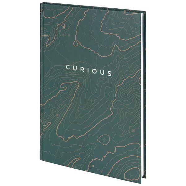 Книга записна у твердій обкладинці, Earth colors, Curious, Формат А4, 96 аркушів у клітинку 8422-577-A фото