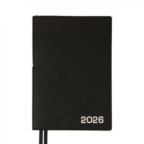 Ежедневник А5 Leo Planner датированный 2026 "Credo", интегральный, черный, 368 страниц 252647 фото