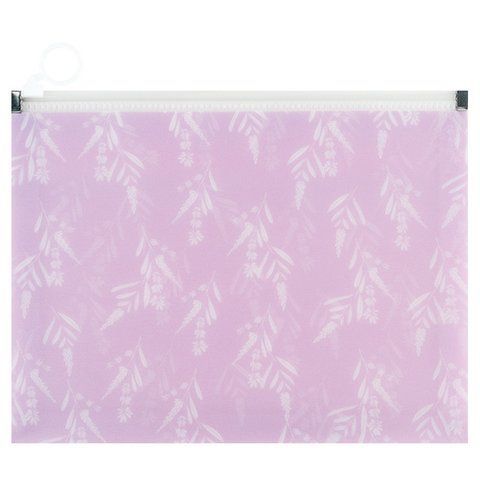 Папка на молнии zip-lock, А5+, Lavender-3 1498-38-a фото