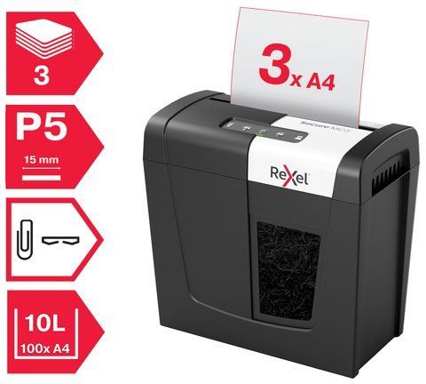 Шредер Rexel Secure MC3 2020128EU фото