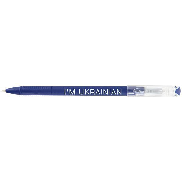 Ручка кулькова Direkt I'm ukrainian, синя ab1002-01-02-a фото