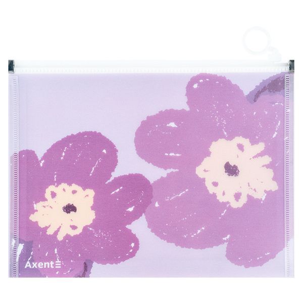 Папка на молнии zip-lock, А5+, Lavender-4 1498-39-a фото