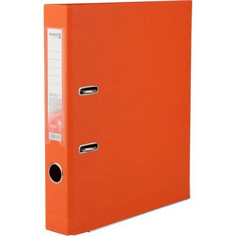 Регистратор двустор. PP 5 cм, собр, оранж d1711-09c фото
