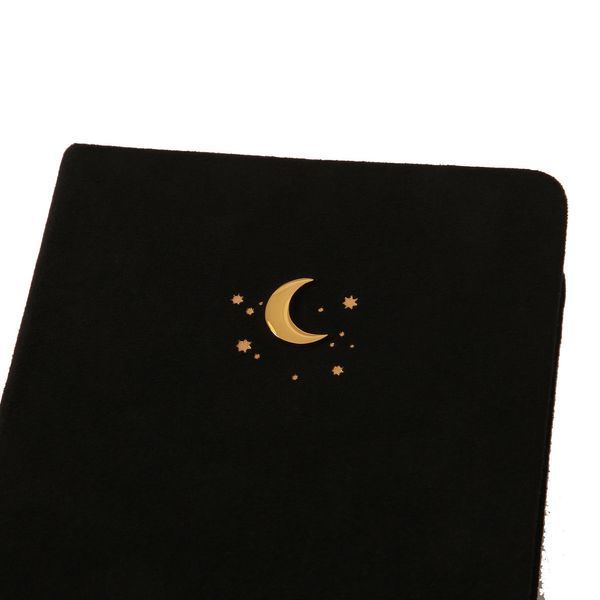 Щоденник А6 Leo Planner датований 2026 "Luna", твердий, чорний, 352 сторінки 252706 фото