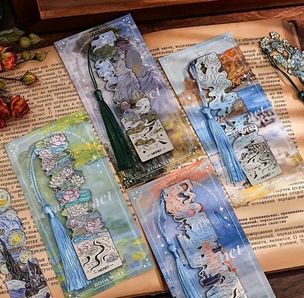 Металева закладка для книг прямокутна №28 px-00289-28 фото