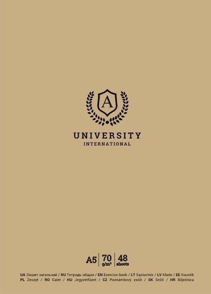 Зошит Школярик, формат А5 Student, лінія, 48 аркушів A5-048-5210L фото