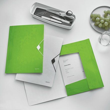 Папка-бокс на резинке Leitz WOW, A4 PP на 150 лист. 4599-00-54 фото