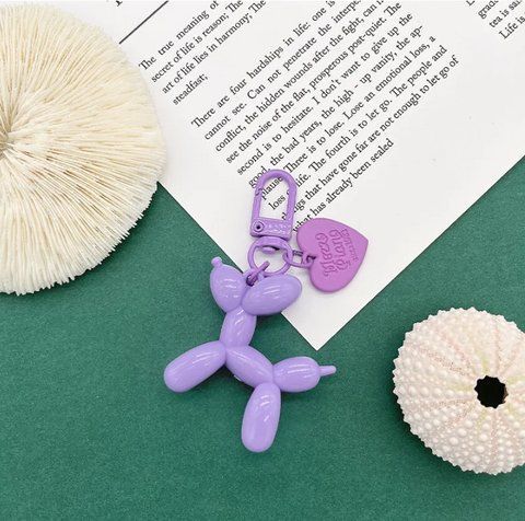 Брелок "Balloon Dog", фіолетовий px-00342-2 фото