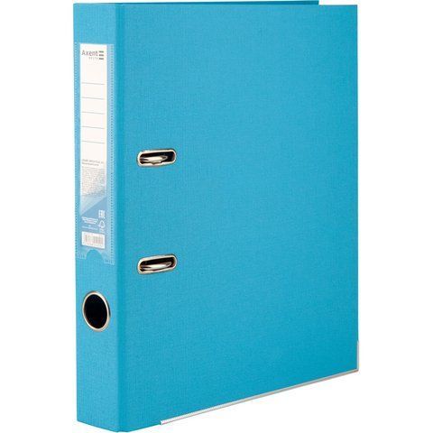 Регистратор двустор. PP 5 cм, собр, св-голуб d1711-29c фото