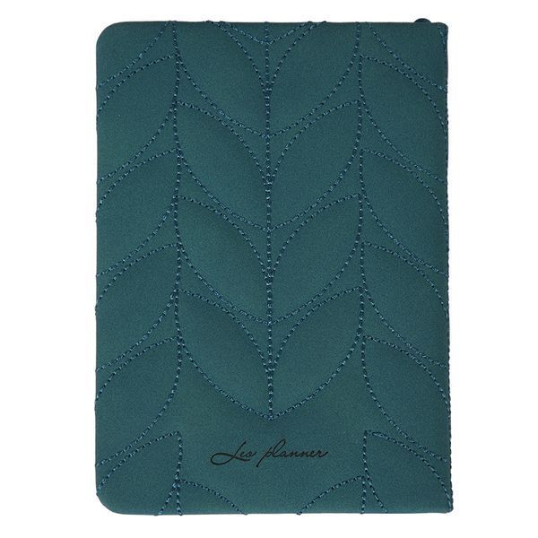 Ежедневник А6 Leo Planner недатированный "Vibe", твердый, темно-бирюзовый, 320 страниц 252709 фото