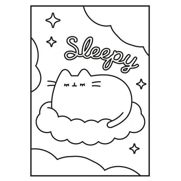 Розмальовка А4 Yes Pusheen з наліпками та завданнями 12 сторінок 743223 фото