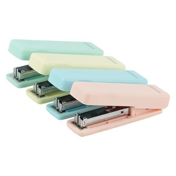 Степлер MINI пласт., №10, 10 арк., Pastelini, м'ятний 4910-18-a фото