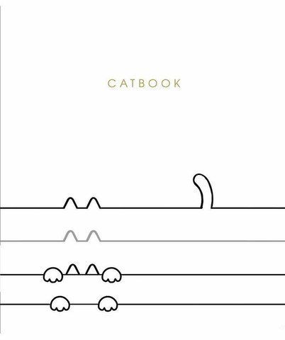 Зошит в лінію 48 аркушів, кольорова обкладинка УФ-лак, дизайн: Catbook Школярик 048-3353L 048-3353L фото