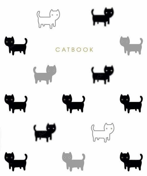 Зошит в лінію 48 аркушів, кольорова обкладинка УФ-лак, дизайн: Catbook Школярик 048-3353L 048-3353L фото