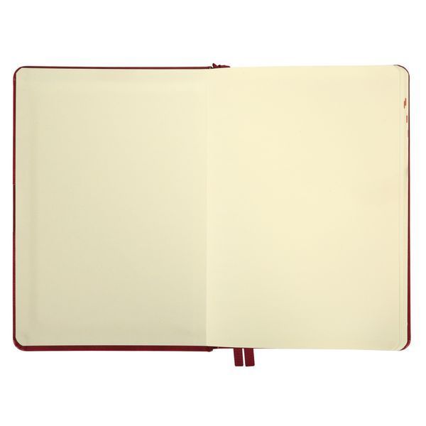 Щоденник А5 Leo Planner датований 2026 "Persona", твердий, бордовий, 368 сторінок 252663 фото