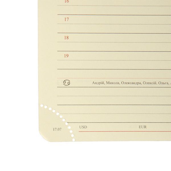 Щоденник А5 Leo Planner датований 2026 "Persona", твердий, смарагдовий, 368 сторінок 252664 фото