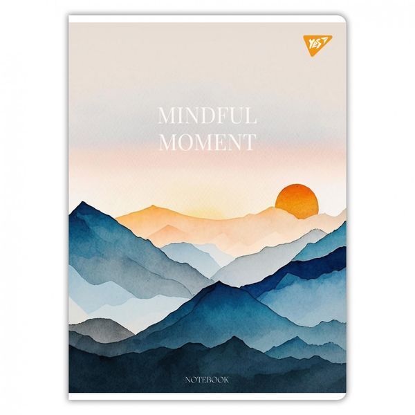 Зошит для записів Yes Mindful moment 96 А4 аркушів клітинка 682007 фото