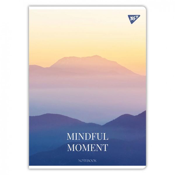 Зошит для записів Yes Mindful moment 96 А4 аркушів клітинка 682007 фото